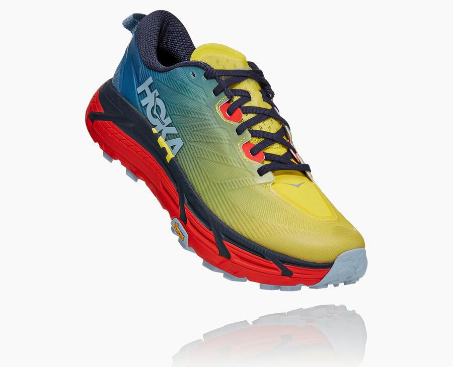 Hoka One One Trailsko Herre - Mafate Speed 3 - Blå - 507842TCD